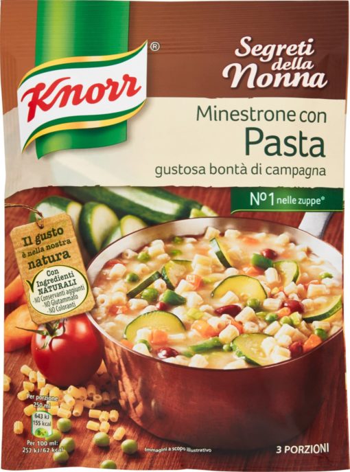 Knorr Minestrone con Pasta